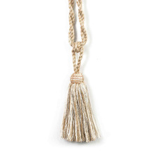 Jute & Rattan Curtain Tieback